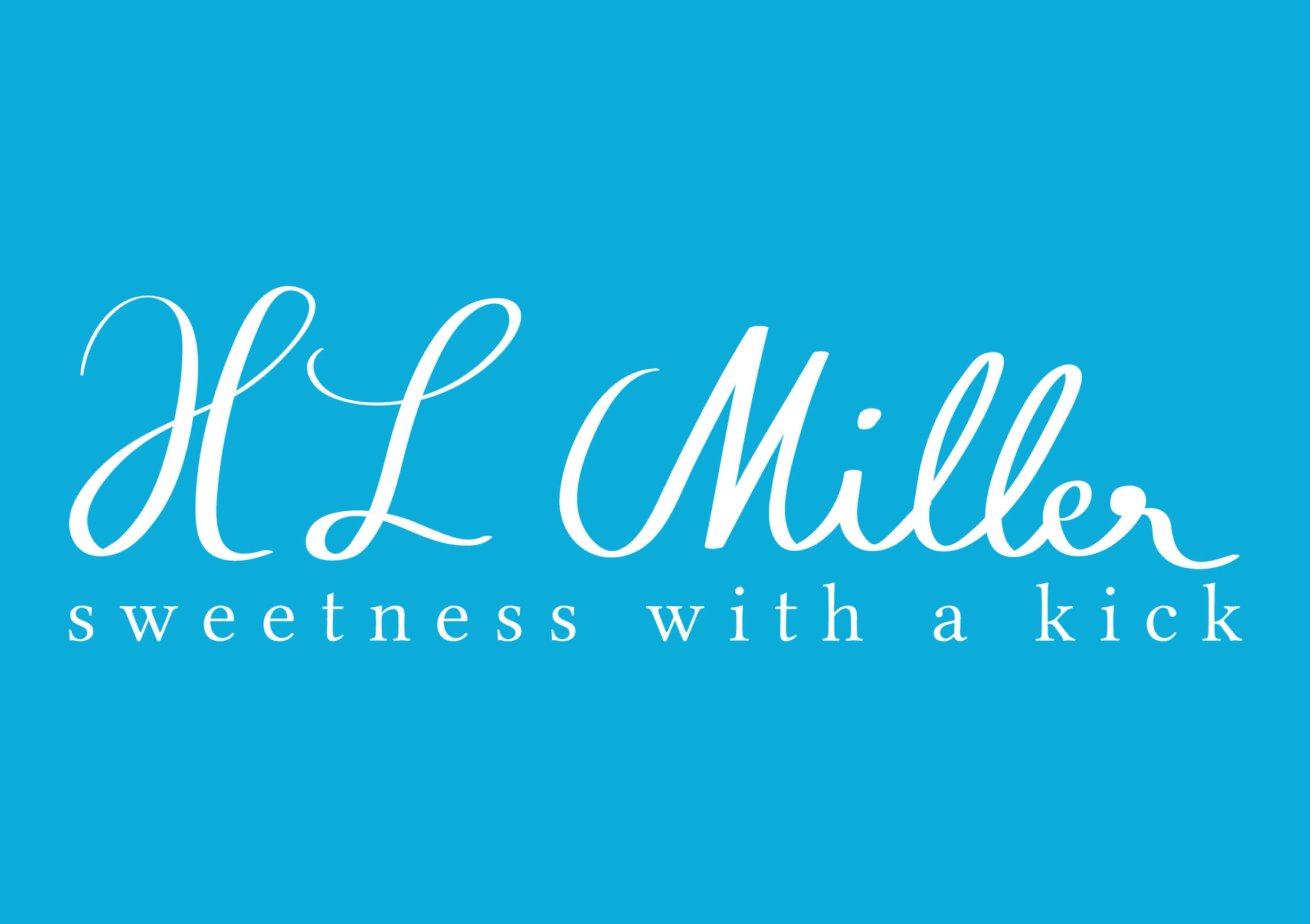 HL Miller logo with tagline text Sweetness with a Kick