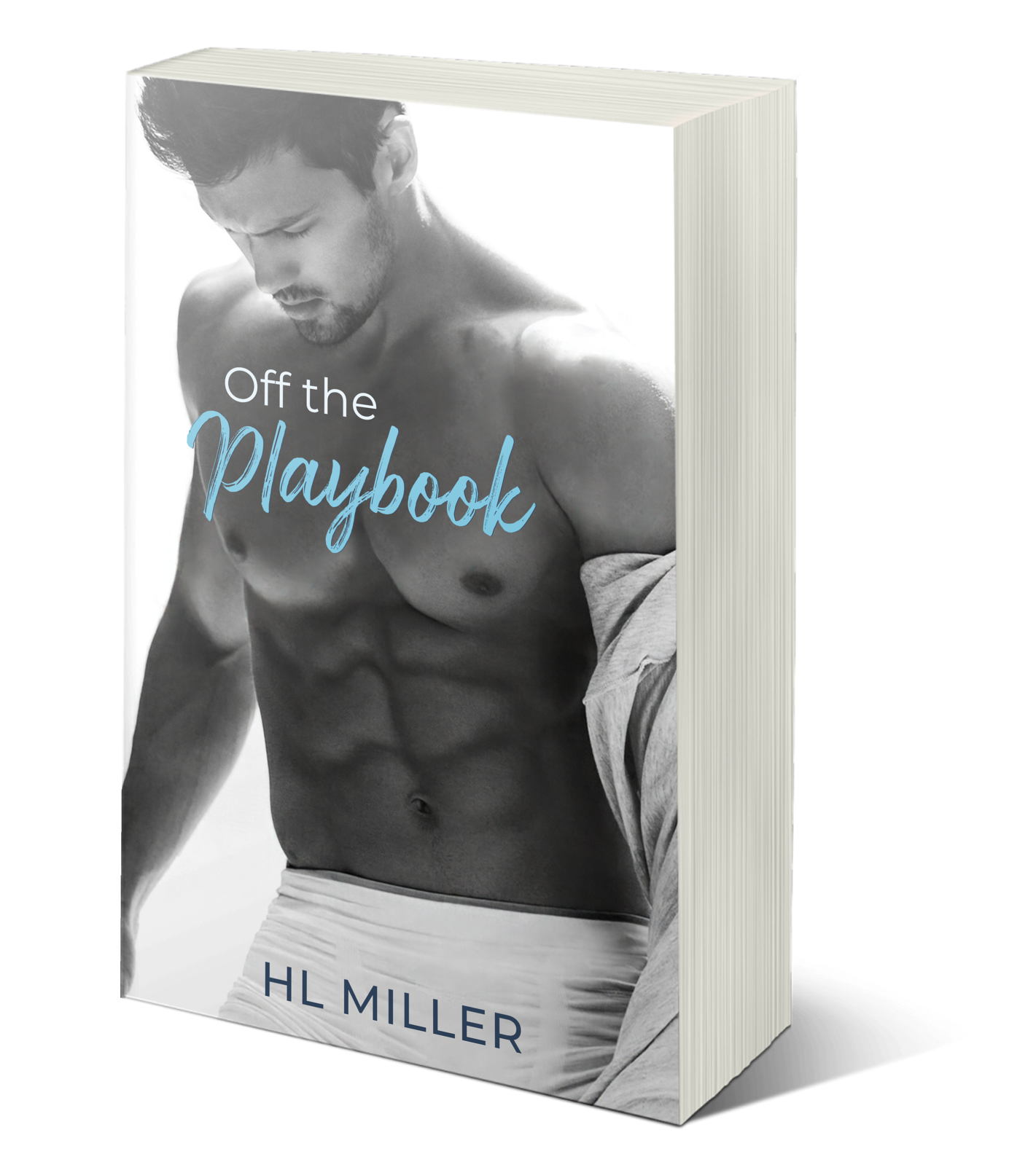 3D image of Off the Playbook novella paperback